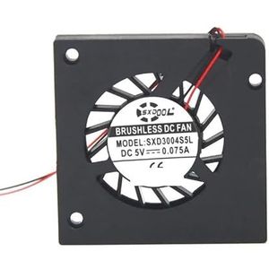 2 stuks 30mm 3004 5V 60mA 9300RPM microkoelventilator 30X30X4mm dunne microprojector DC-koelventilator RFB3004