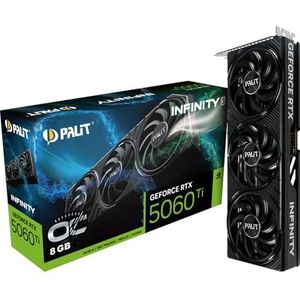 Palit - GeForce RTX 5060 Ti Infinity 3 OC - Videokaart - 8 GB - GDDR7