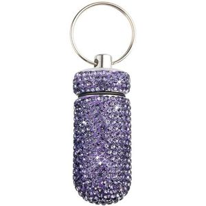 Multifunctionele Stevige Legering Pilling Container Ketting met Medicals Alert Sieraden Accessoire voor Mannen en Vrouwen Dagelijks Gebruik