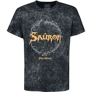 The Lord Of The Rings Sauron T-shirt meerkleurig S 100% katoen Fan merch, Film