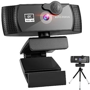 USB-webcamera Webcam 4K 2K 1080P Full HD Web Camera Met Microfoon USB Web Cam for PC computer Laptop Video Mini Camera 4K Voor conferenties, opname(4K)