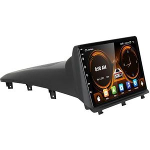 Dubbele DIN Android 14 autoradio voor Opel Antara 1 2006-2017 9 Duim QLED Touch screen-met Draadloze Carplay Android Auto GPS navigatie 4G WiFi Stuurwielbediening achteruitrijcamera(P5 4G+WIFI 8Core 6