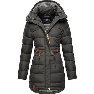 Navahoo - Daliee - Winterjas - Antraciet - Gewatteerd - Afneembare Capuchon