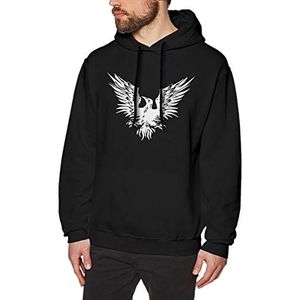 Viplili Alter Bri-dge Black-bird Heren Hoodies Sweatshirt Trui Lange Mouw Zwart, Zwart, XL
