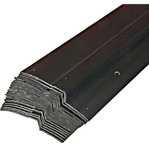 KAUFDAS 20 x 1,0 m noppenbaan houder PVC beschermstrip (20 lfm), zwart