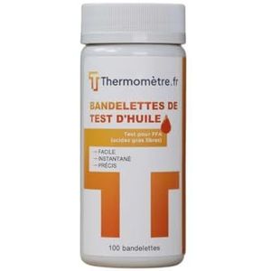 Teststrips voor frituurolie