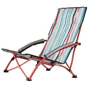 Klapstoel Campingstoel Lage Strandstoel Draagbare Camping En Lounge Reizen Buitenstoel Draagbare Kruk Balkon Thuisfauteuil, Snelle Opslag Strandstoel Outdoorstoel (Color : B)