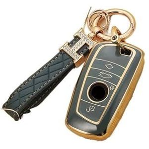 Autosleutel beschermhoes Autosleutel Case Cover Sleutelhanger Tas Accessoires Voor BMW F30 F20 F11 F10 E87 G20 E46 F31 F34 G30 X3 F25 520/525li M3 M4 Serie 1 3 5 Sleutel Shell(3)