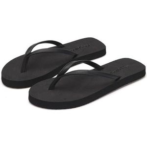 Slippers, Zomerse slippers for mannen en vrouwen - strand- en buitensandalen om op te schuiven,voor dames en heren(Black,44 EU)