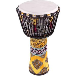 Djembé Trommel 10-inch Oude Geitenleer Afrikaanse Drum Volwassen Handtrommel Professioneel Percussie-instrument Met Drumtas