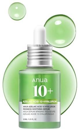 ANUA - Azelaïnezuur 10 - Gezichtsserum - Roodheid Verzachtend - 30 ml