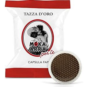 Tazza D'Oro Moka Arra Koffie (100 koffiecapsules)