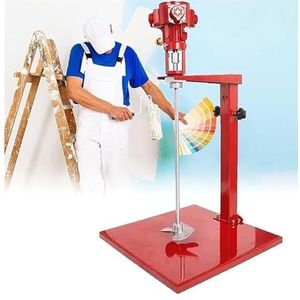 5 gallon vloeibare verfmixer, met 1/4 inch inlaatventiel, roerstaaf 1,2 cm diameter, 1500 tot 2600 tpm voor verffabriek