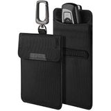 Spigen - Klasden Pouch - Zwart - RFIDShield - Autobeveiliging