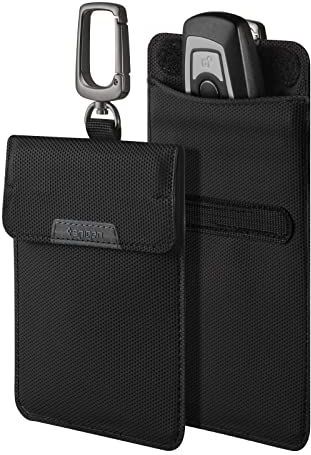 Spigen - Klasden Pouch - Zwart - RFIDShield - Autobeveiliging