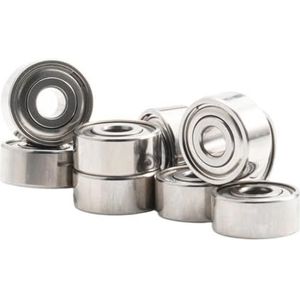 FUSHI MR93 ZZ lagers 3 x 9 x 4 mm, 10 stuks, MR93ZZ, open lagers voor videokaart met hoge snelheid voor motor (SMR93zz Stainless)