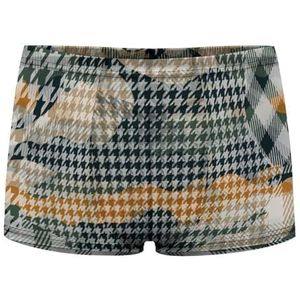 Honden Tand En Camouflage Patroon Heren Boxer Slips Sexy Shorts Mesh Boxers Ondergoed Ademend Onderbroek Thong