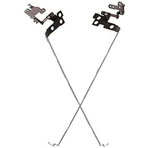 Laptop LCD scherm Scharnieren As Schacht Voor For HP 14s-df0000 Zilver