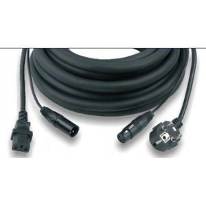 SOUNDSATION Phono-netwerk kabel voor actieve luidspreker (3x2.5mm2, 10m)