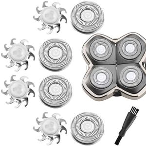 MAWAER 4 stks Hoofd Scheerapparaat Vervanging Messen Voor Scheerapparaat Pitbull 4 Hoofd Serie En 3 Hoofd Serie