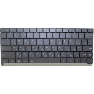 Laptoptoetsenbord voor ECHIPS voor TRAVEL NR141G grijs Russisch RU met achtergrondverlichting