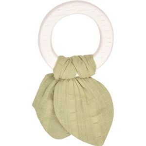 Tikiri Bijtring 8597011 groen, grijper voor baby's en kinderen vanaf 0 maanden, 15 cm