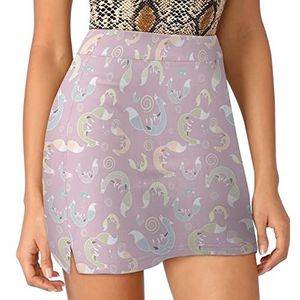 Vos Patroon Vrouwen Skorts Hoge Taille Tennisrok Gelaagde Korte Mini Rok Culottes Skorts Met Zakken S