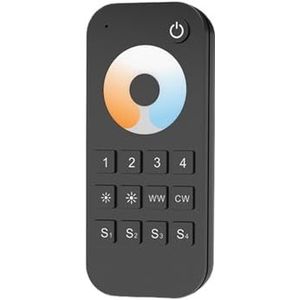 V2-L LED-controller CCT tweekleurig 12-24VDC 36V CV Push Dim 2CH 8A/CH 2-kanaals dimmen (RT7 alleen afstandsbediening)