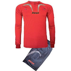 Zeus EKO sportpak rood-grijs maat XL