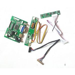 Fit B170PW05 V.1/V.2/V.3/V.4/V.5 30-pins LVDS 1440* 900 1CCFL Toetsenbord VGA HDMI-Compatibel AV 17 LCD-scherm controller board (B170PW05 V.5)