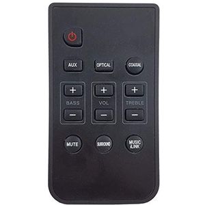 Vervangende afstandsbediening geschikt voor Philips HTS3111/05 | HTS3111/12 | HTS3121 | HTS3121/12