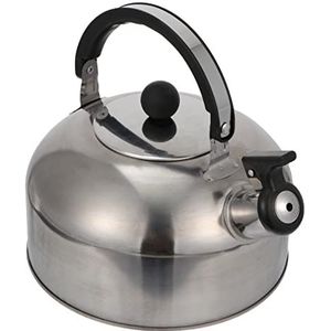 Waterkoker Theepot Theepot Theepot Fluitende theepot - 2 liter Vintage Decor Vintage Decor Vintage Decor theepot(Silver)