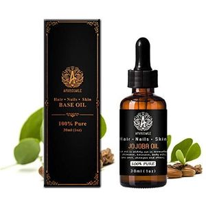 100% pure jojoba olie voor massage , 30ml dragerolie - jojoba olie voor DIY, 1oz Basis olie - jojoba olie voor aromatherapie