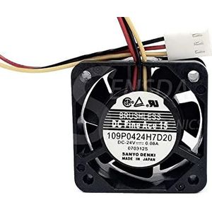 For Sanyo 10 9P0424H7D20 4020 0.08A 4 cm 2 4V 40 mm ventilatorblazer