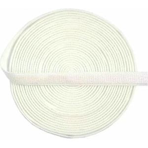 5 10 Yard 3/8"" 10mm Metallic Glitter Elastiek Spandex Banden Hoofdband Schouderband BH-band Lingerie Naaiwerk Rand-Wit AB-10mm-10 Yards