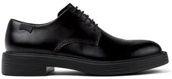 Camper - Dean - Veterschoen - Zwart - Glad Leer