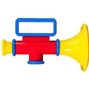 Plastic Trompetspeelgoed, Plastic Hoornspeelgoed Multifunctionele Levendige Kleuren voor Thuis (Rood)