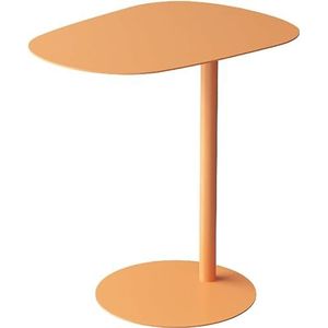 C-vormige bijzettafel, Mobiele Sofa Bijzettafel, Tafel Koffie/Snack/Opbergruimte/Laptop Trolly Tafel, voor Woonkamer, Slaapkamer, Balkon, Kantoor (Color : F, Size : 53x37x63cm(20.9x15x24.8in))