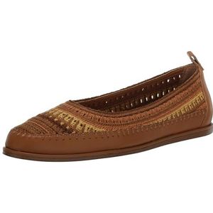 Lucky Brand Wylly Ballerina's voor dames, Tan Multi, maat 4,5 UK, Tan Multi, 37.5 EU