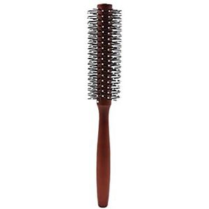 DieffematicSZ kam Wood Round Hair Curly Comb With Ball Tip Styling Hair Brush Barber Tool Wood Round Comb