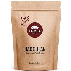 Jiaogulan onsterfelijkheidskruid 250g (2x125g) gedroogd - Verse oogst - ZONDER stengels - Topkwaliteit handgeplukt - Gynostemma Pentaphyllum