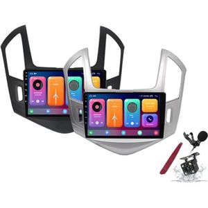 Android 15 Autoradio Sat Navi voor C-hevrolet Cruze (2012-2015) 9 Inch Touchscreen Multimedia Speler met Draadloze Carplay GPS Navigatie FM RDS Bluetooth 5G-WiFi SWC DSP,M150s