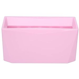 6 Holes Pincet Houder met Acrylontwerp voor Wimperverlenging | Tweezers Display Stand Rack | Black Salon Accessoire Display Holder voor Professionals en Beginners (PINK)