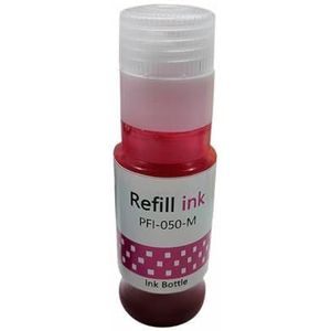 hJNGdU PFI050 compatibele inkt voor 050 tc-20 pigmentinkt (1 stuk magenta)