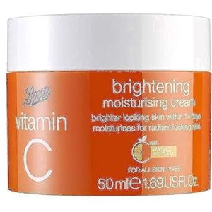 Boots Vitamine C Moisturizer voor een stralende teint, 50 ml