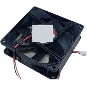 80 mm 12V voor Sunon EE80251B2-000C-A99 Dual Ball koelventilator, 37CFM luchtstroom, 2-draads interface, behuizingskoeling