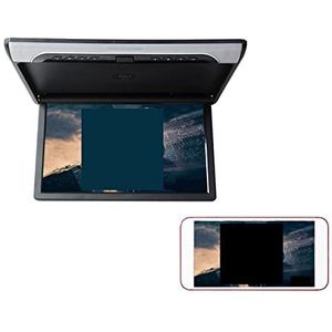 Draagbare dvd-speler voor videospelers op hoofdsteunen in auto's 19 Inch Auto Monitor 1080P HD Lcd-scherm Draagbare Auto Video Spelers Auto Plafond TV Dak Mount Display USB FM Camper met HD-roterend s