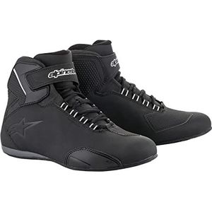 Alpinestars Motorlaarzen Sektor Waterdichte Schoen Zwart, Zwart, 46