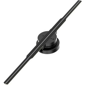 Holografische waaier, 42/45cm 3D Hologram Projector Ventilatorlamp Wifi Display Licht Led Logo Holografische Lamp Reclamelicht Winkel Logo Licht Videoprojector(PD42 standard set)