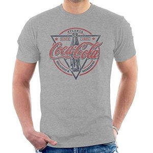 Coca Cola Heerlijk en verfrissend T-shirt voor heren - grijs - XL